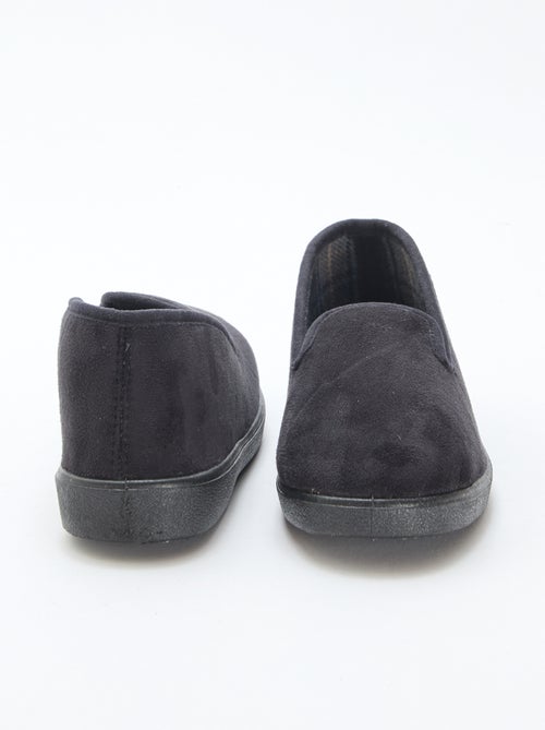 Charentaises nubuck unis - Kiabi