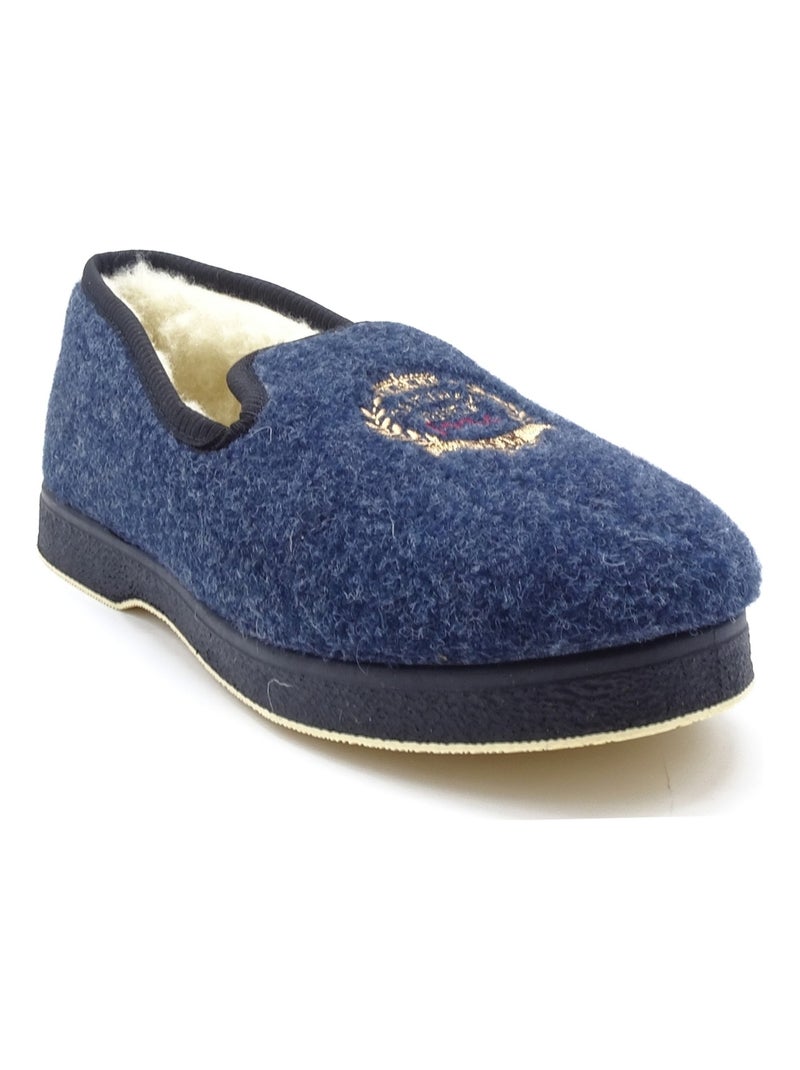 Charentaises Semelflex Marine Bleu marine - Kiabi