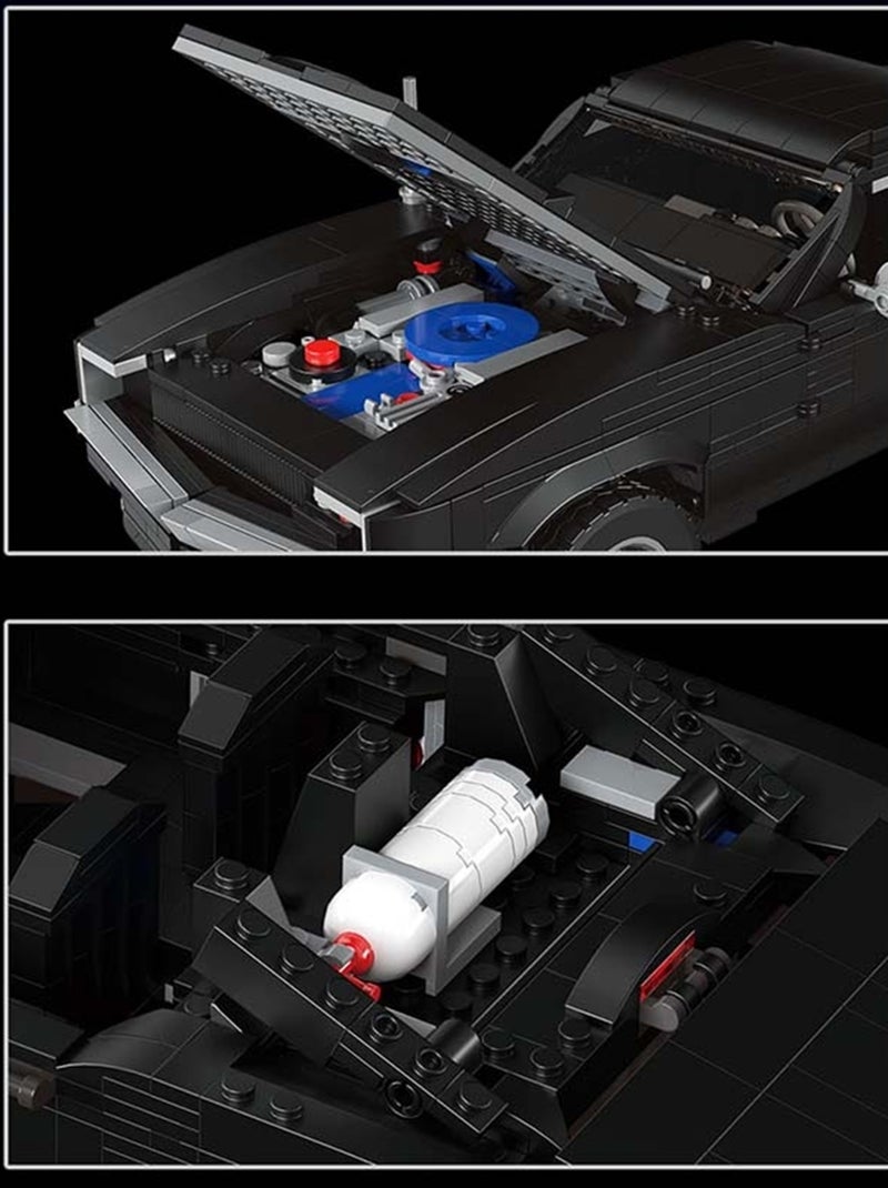 Chargeur Kit de construction de muscle car américain Noir - Kiabi