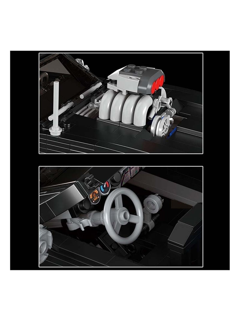 Chargeur Kit de construction de muscle car américain Noir - Kiabi