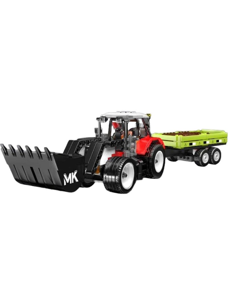 Chargeuse sur pneus et remorque agricole Multicolore - Kiabi