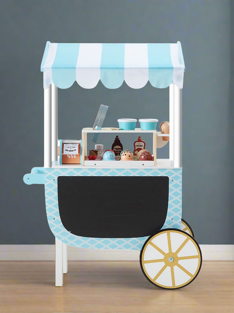 Chariot à glaces Bleu - Kiabi