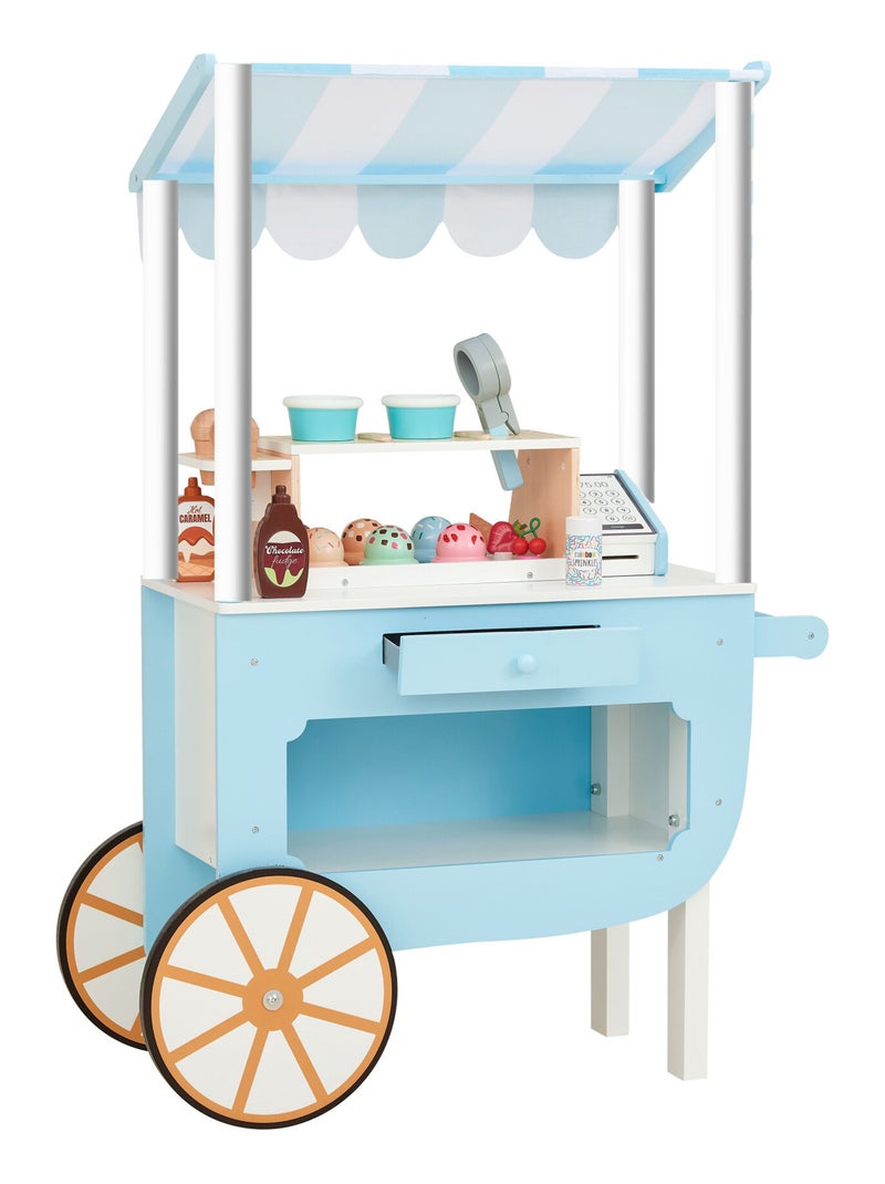 Chariot à glaces Bleu - Kiabi