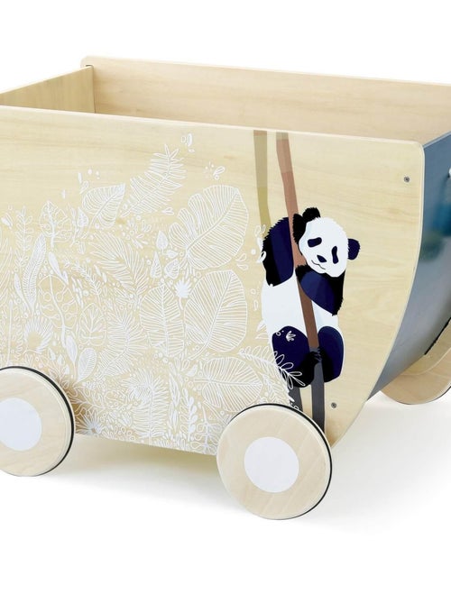 Chariot à jouets en bois : Sous la canopée - Kiabi