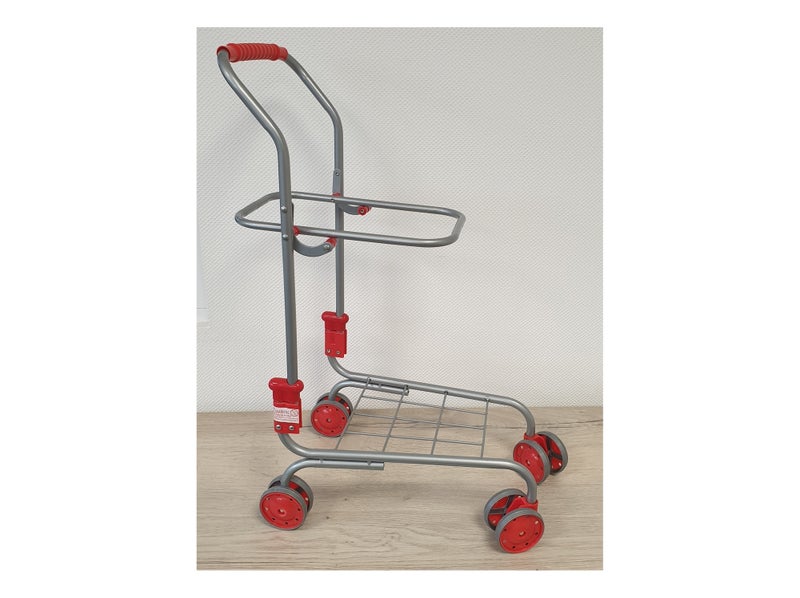 Chariot avec panier en jeans et 40 miniatures Multicolore - Kiabi