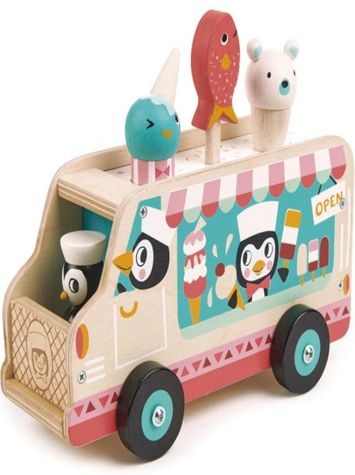 Chariot de crème glacée pingouins - Kiabi