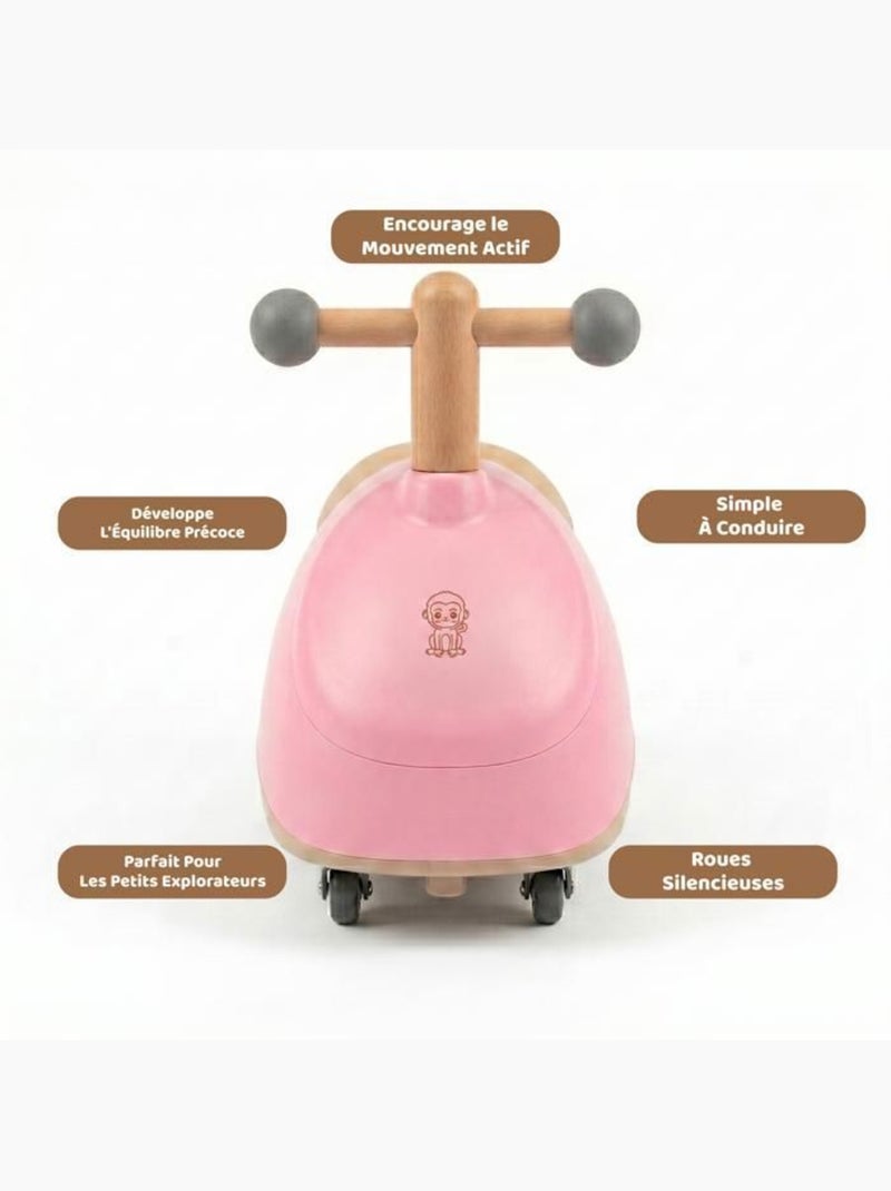 Chariot de marche - 3-en-1 évolutif my first en mousse epp - twinky Rose - Kiabi