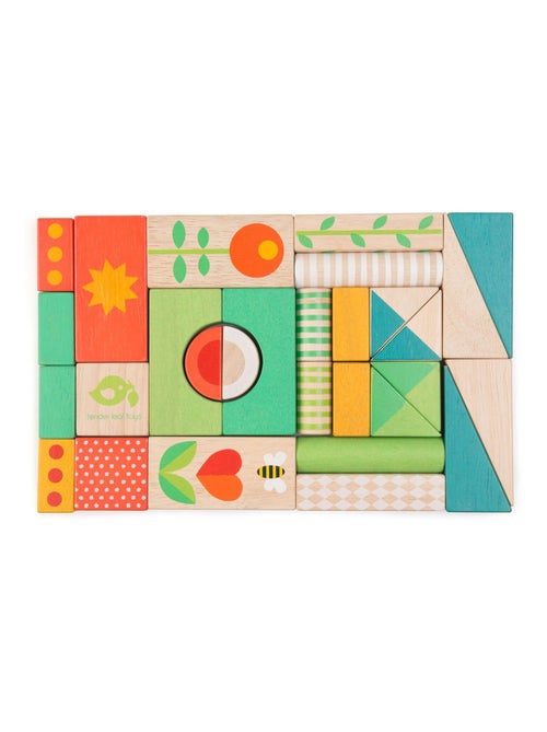 Chariot de marche avec blocs colorés - Kiabi