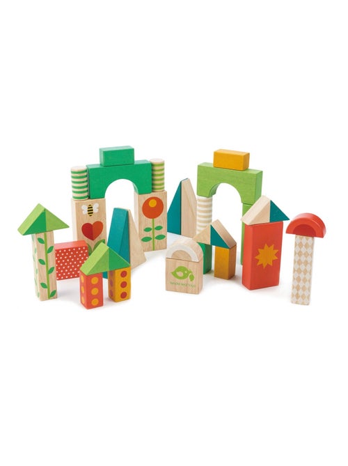 Chariot de marche avec blocs colorés - Kiabi