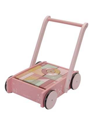 Chariot de marche avec blocs de construction Wild Flowers