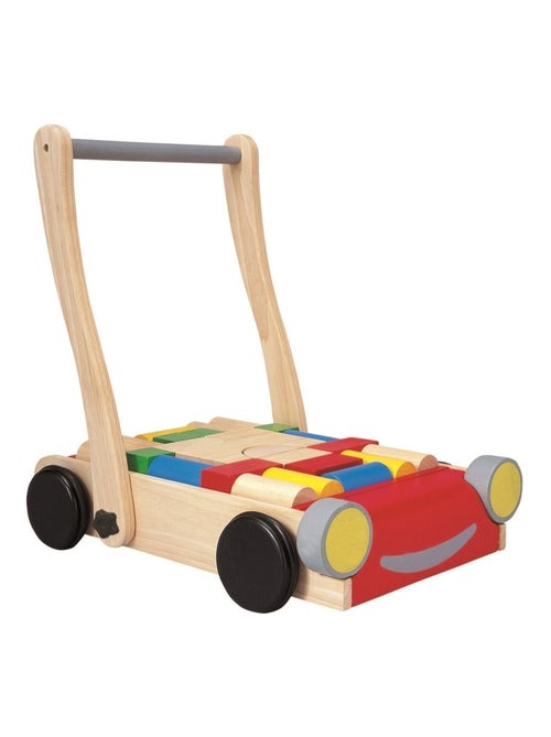 Chariot de marche avec cubes - Kiabi