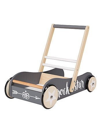 Chariot de marche en bois à vitesse ajustable 'Rock Star Baby 3' ROBA