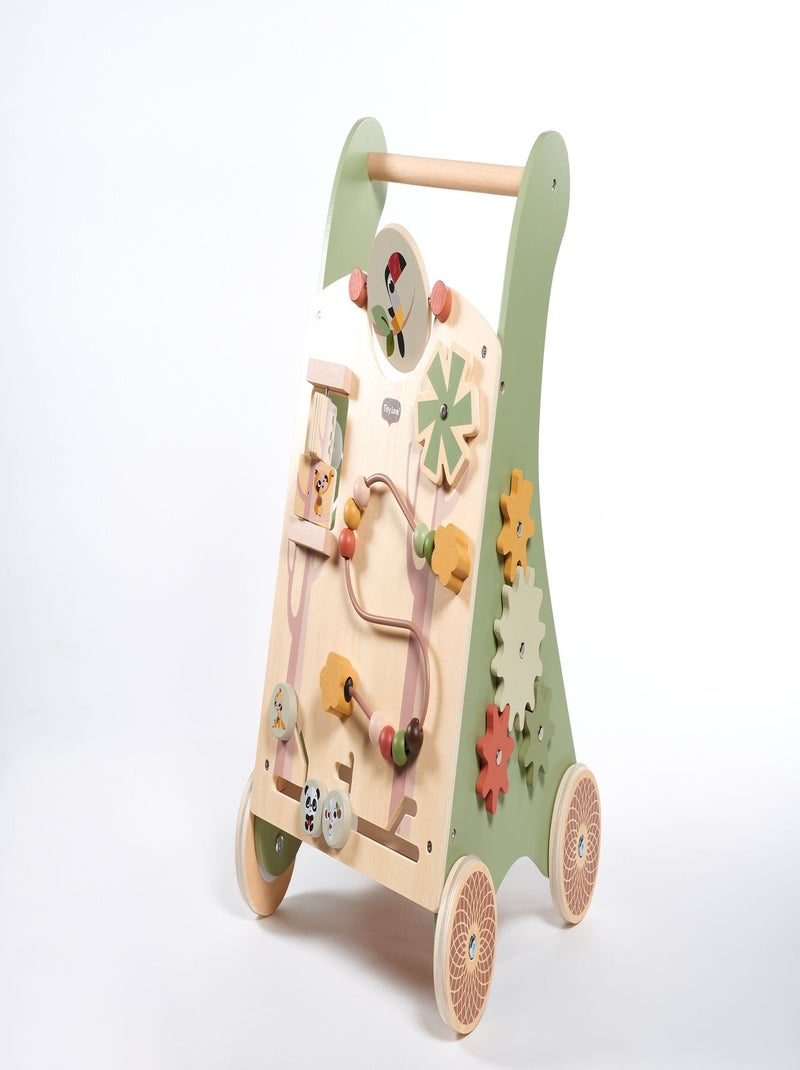 Chariot de marche en bois Boho Chic Blanc - Kiabi