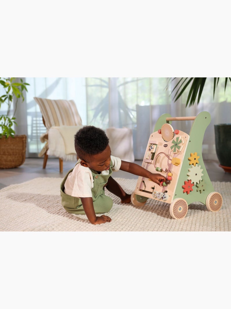 Chariot de marche en bois Boho Chic Marron - Kiabi