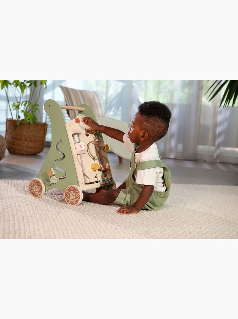 Chariot de marche en bois Boho Chic Marron - Kiabi