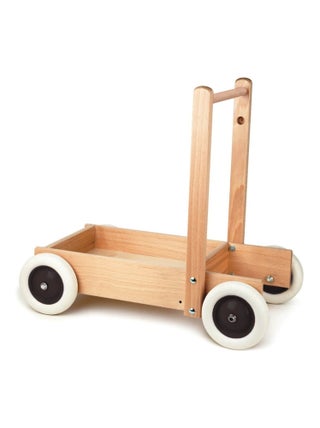 Chariot de marche en bois massif