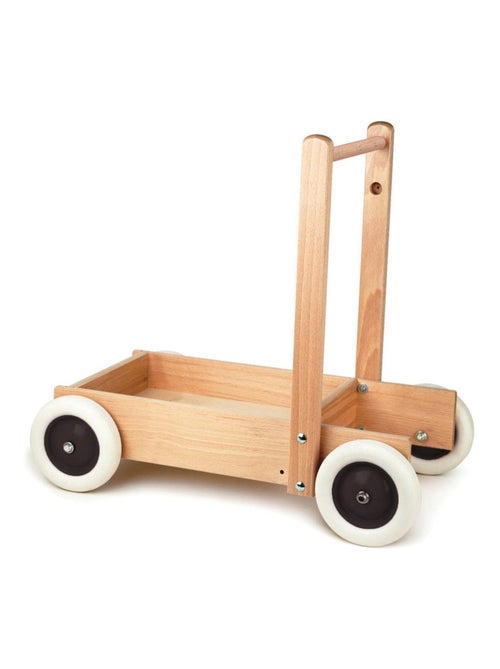 Chariot de marche en bois massif - Kiabi