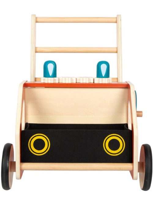 Chariot de marche en bois Pompiers - Kiabi