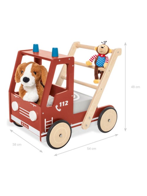 Chariot de marche Feuerwehrauto Fred - Kiabi