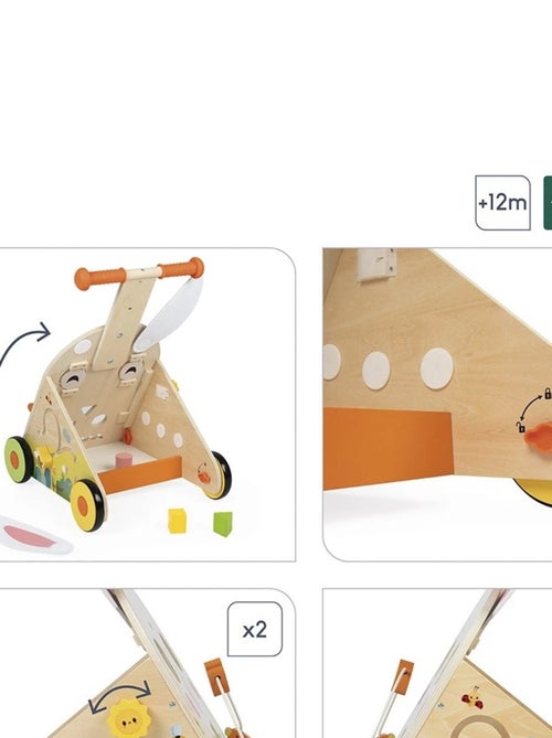 Chariot de marche multi-activités Lapin - Kiabi