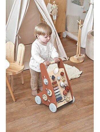 Chariot de marche multi-activités singe