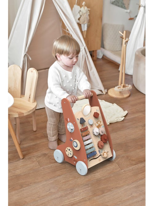 Chariot de marche multi-activités singe - Kiabi