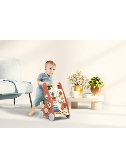 Chariot de marche multi-activités singe - Kiabi