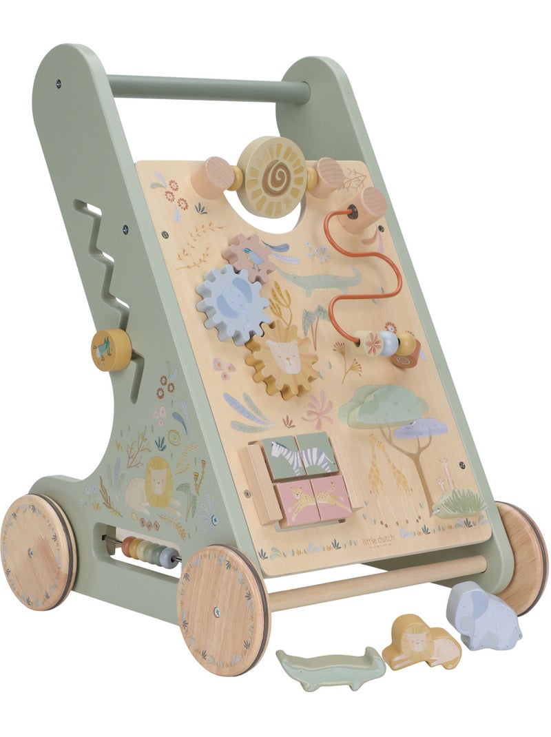 Chariot de marche safari friends Vert - Kiabi