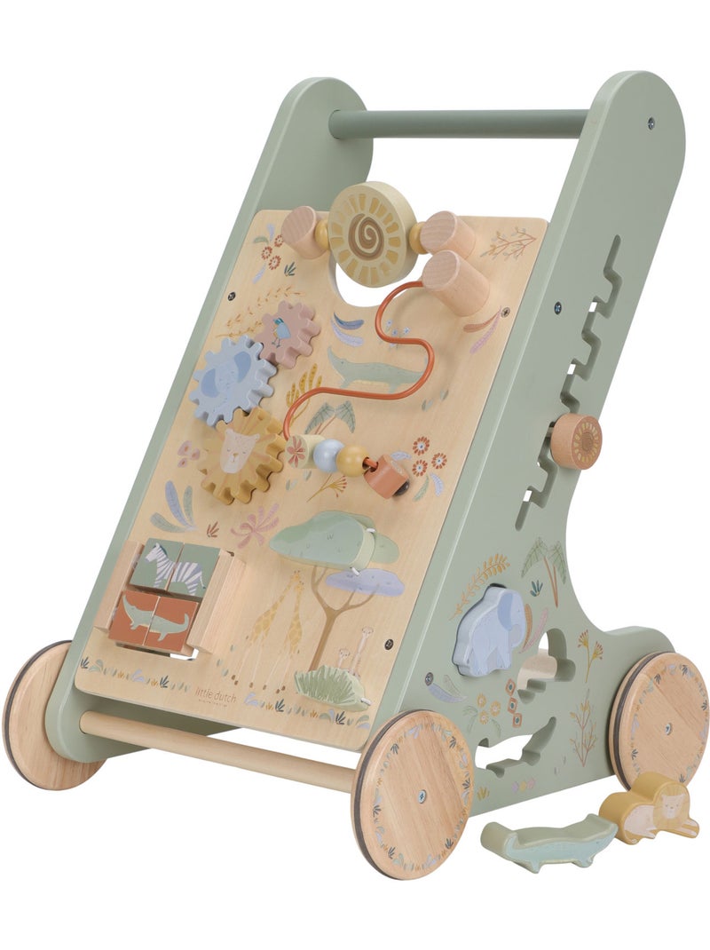 Chariot de marche safari friends Vert - Kiabi
