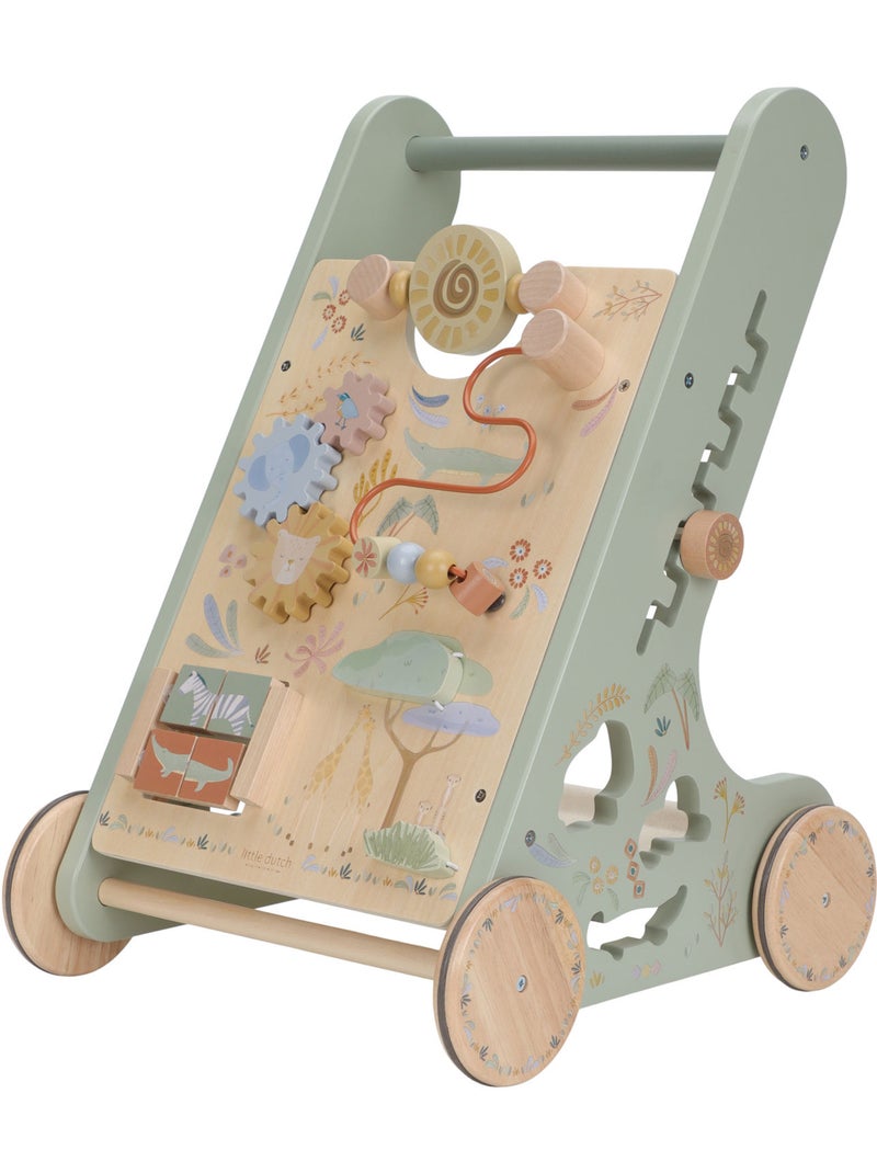 Chariot de marche safari friends Vert - Kiabi