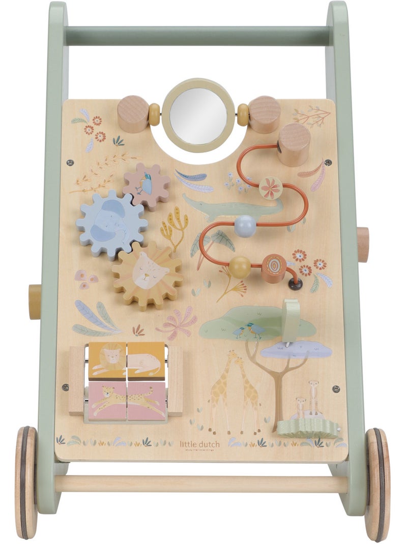 Chariot de marche safari friends Vert - Kiabi