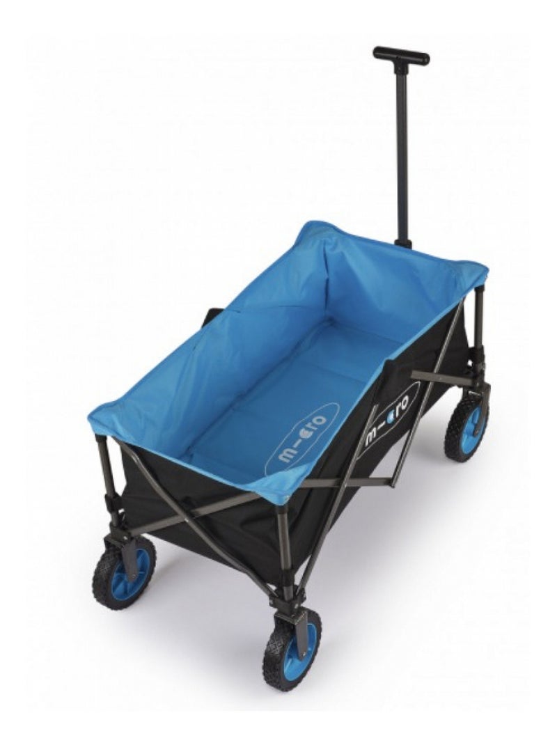 Chariot de plage 'Micro' Beach Wagon Bleu - Kiabi