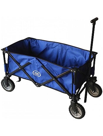 Chariot de plage pliant bleu AB110 Foldable Beachwagon Blue