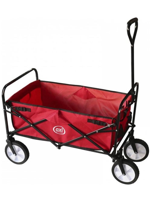 Chariot de plage rouge pliant AB100 Foldable Beachwagon Red - Kiabi
