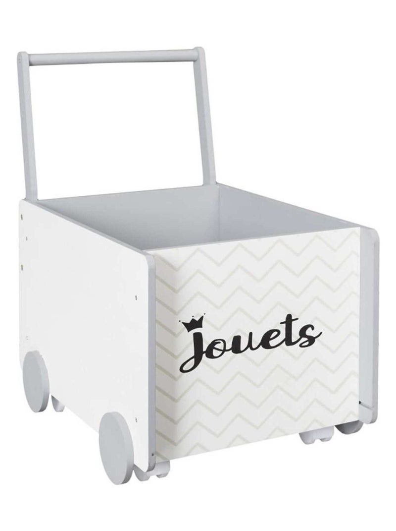 Chariot de rangement enfant gris Gris - Kiabi