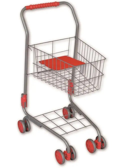 Chariot d'épicerie en métal - Kiabi