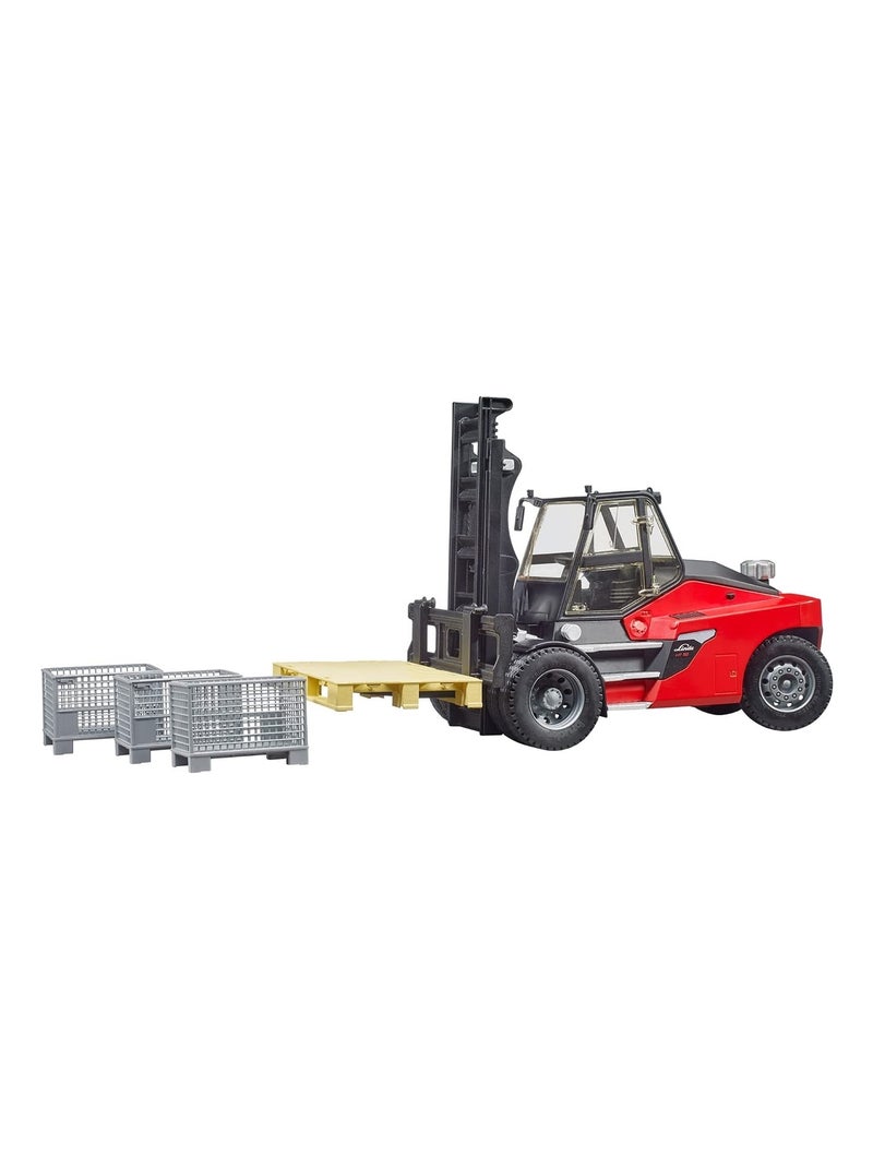 Chariot élévateur Linde HT160D avec palette et 3 gitterbox Multicolore - Kiabi