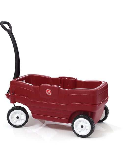 Chariot en plastique rouge pour 2 enfants Neighborhood Step2 - Kiabi Chariot en plastique rouge pour 2 enfants Neighborhood Step2 - Kiabi