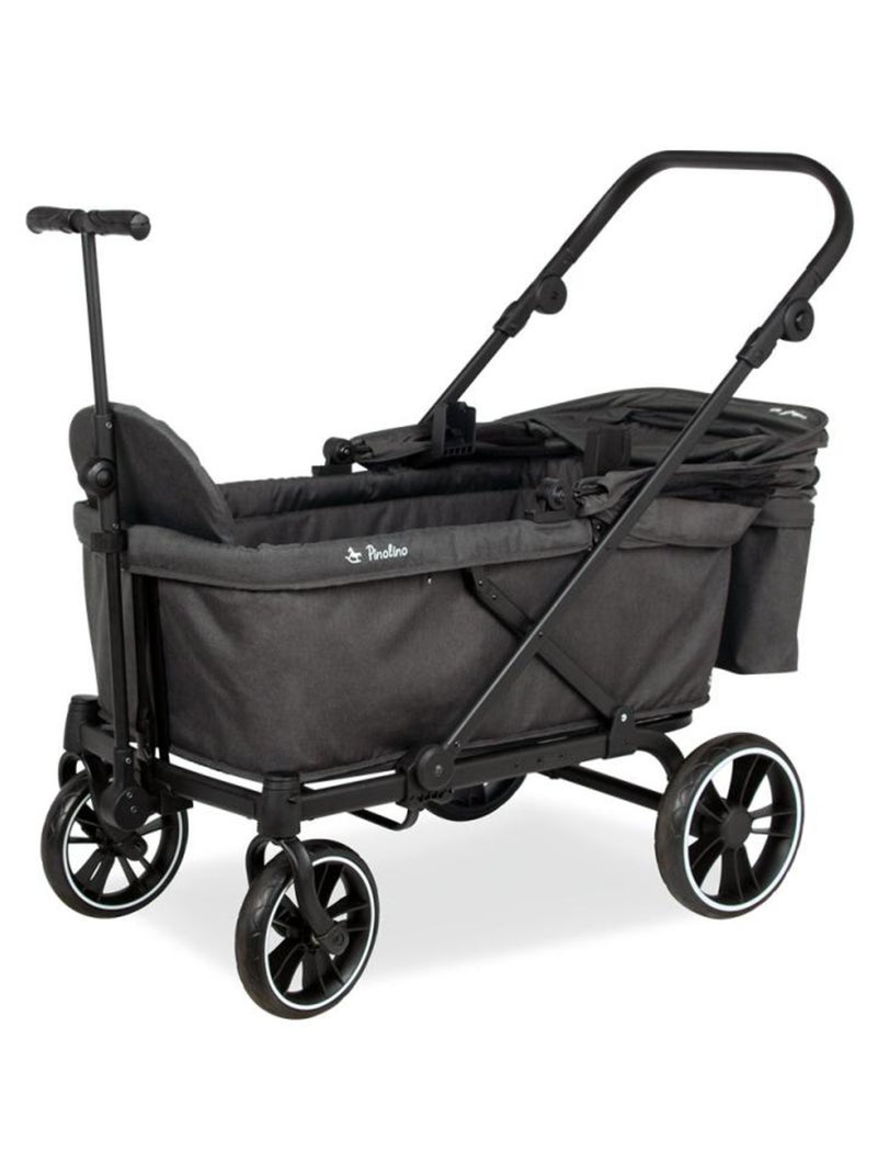 Chariot enfant pliable Cruiser noir Gris - Kiabi