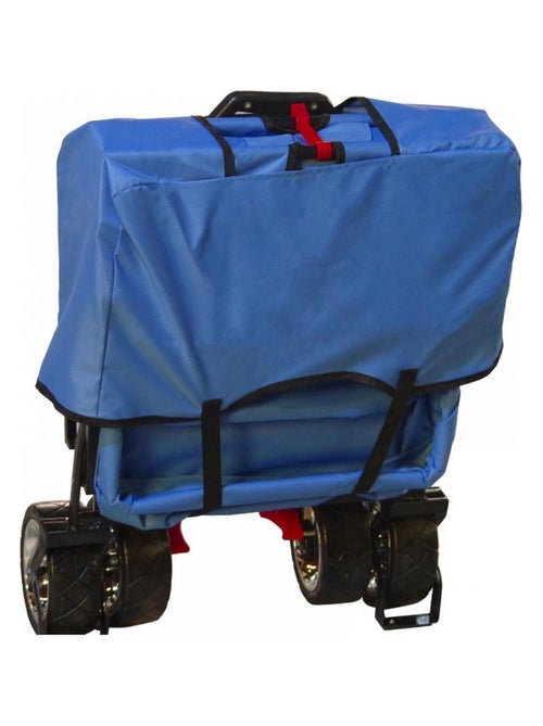 Chariot pliable avec toit bleu AB210 - Kiabi