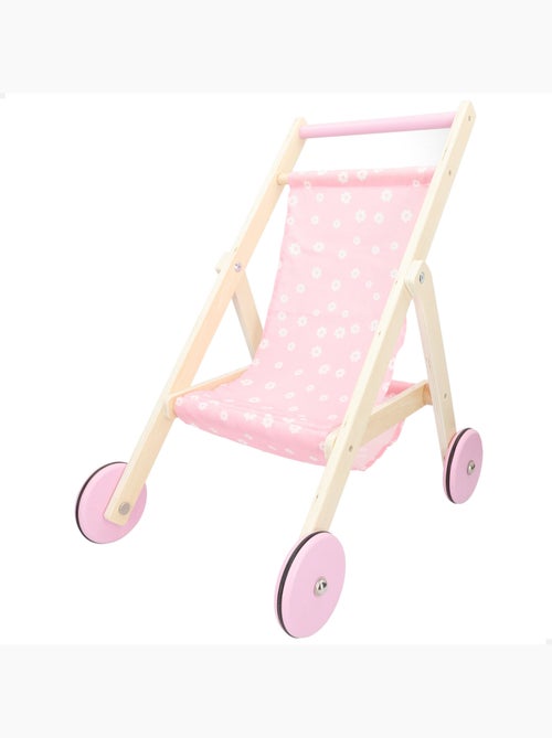 Chariot pour poupées 36 cm en bois WOOMAX - Kiabi Chariot pour poupées 36 cm en bois WOOMAX - Kiabi