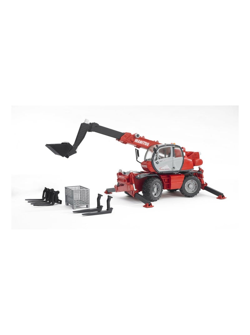 Chariot télescopique MANITOU MRT 2150 PRIVILÈGE Rouge - Kiabi
