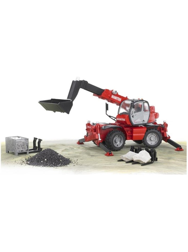 Chariot télescopique MANITOU MRT 2150 PRIVILÈGE Rouge - Kiabi