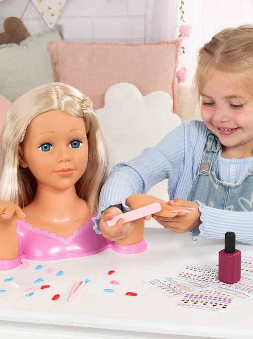 Charlene Magic Nails - Tête à coiffer - Kiabi