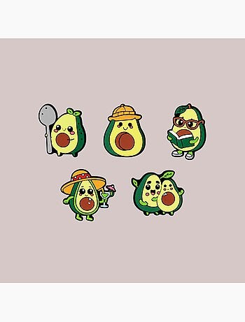 Charms avocado x5 - sae paris