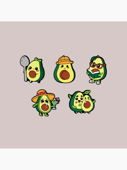 Charms avocado x5 - sae paris - Kiabi
