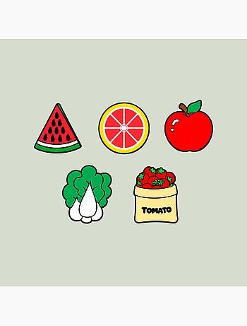 Charms fruit x5 - sae paris
