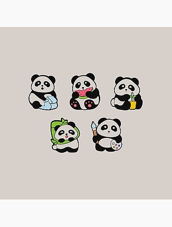 Charms panda x5 - sae paris