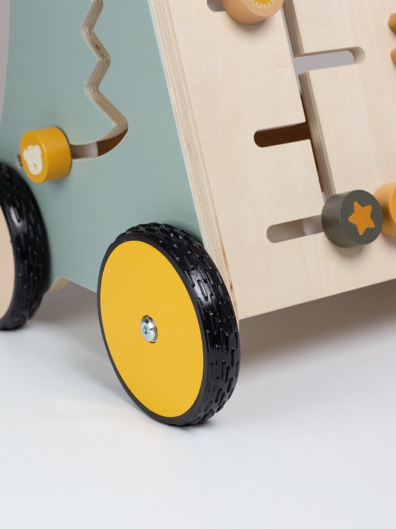 Charriot De Marche Bébé Avec Roues Crantées Multicolore - Kiabi