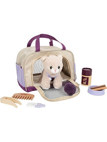 Chat avec sac et kit de soins